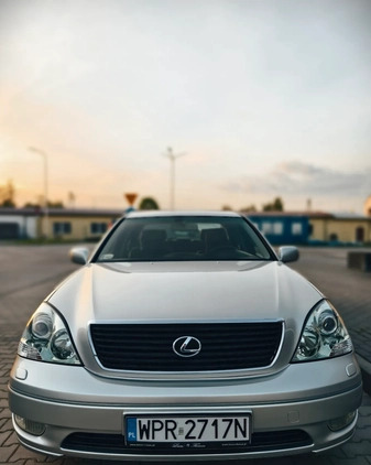 Lexus LS cena 35999 przebieg: 298500, rok produkcji 2001 z Lipiany małe 407